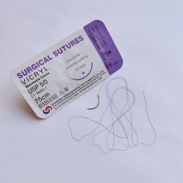 Polyglycolic Acid Surgical Suture