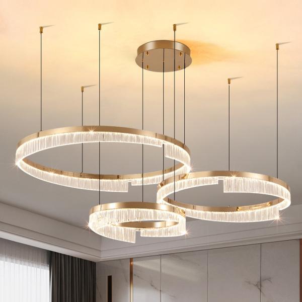 3000 - 6000K Modern LED Acrylique Plafond de lumière Design de mode
