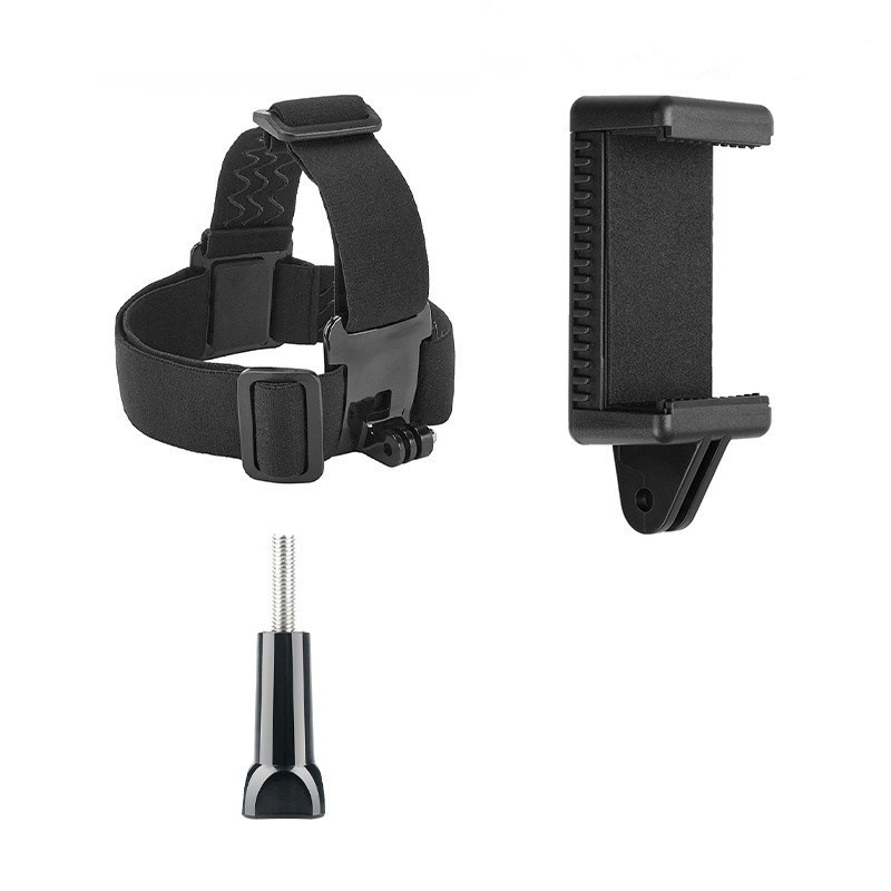 Sports Camera Chest Strap, Phone FPV Shooting Head Mount, Electric Motorcycle Riding Bracket