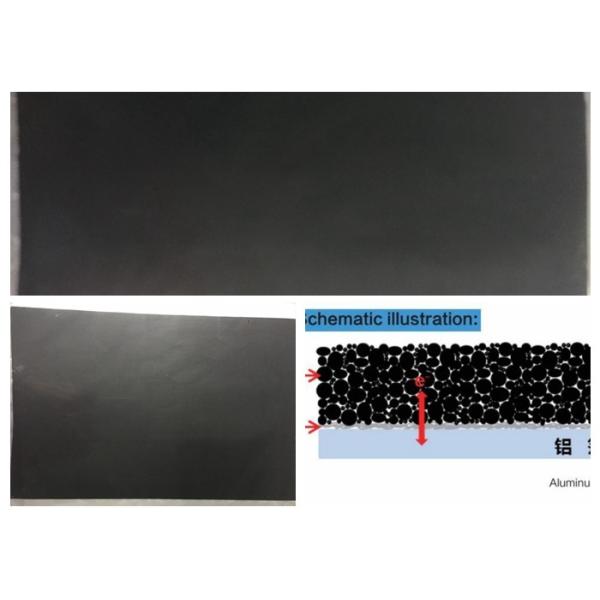 Супер поверхность покрытия углерода черноты проводимости алюминиевой фольги конденсатора