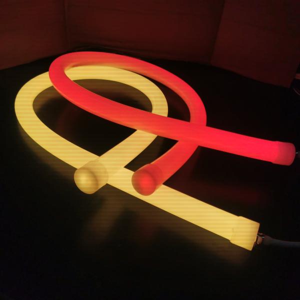New App Mobile Control Silicone neon flex tubes holiday lighting 360 Degree 24v led neon flex tube