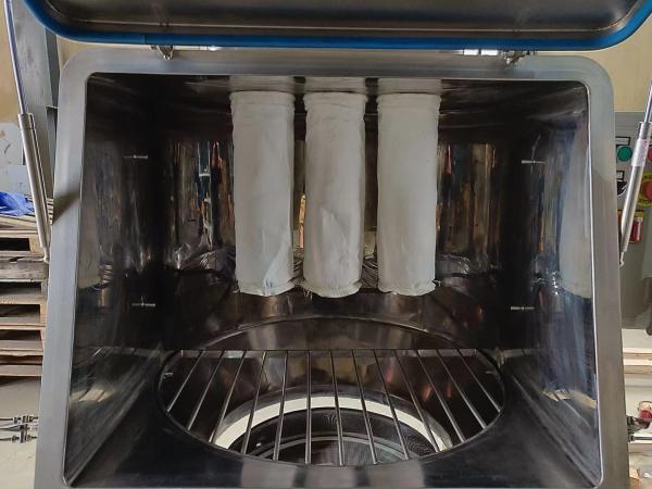 Stainless Steel 304 Hopper Feeder Conveyor For Milk Powder 1000-1300cmb/H