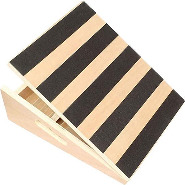 Adjustable Wooden Slant Board Workout Non Slip Wooden Fitness Equipment