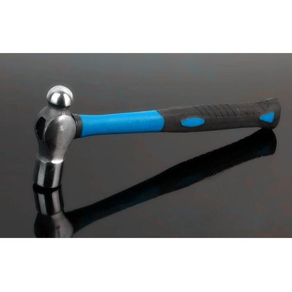 Ball hammer(XL0049-3) with polishing surface,fiberglass handle and good price.