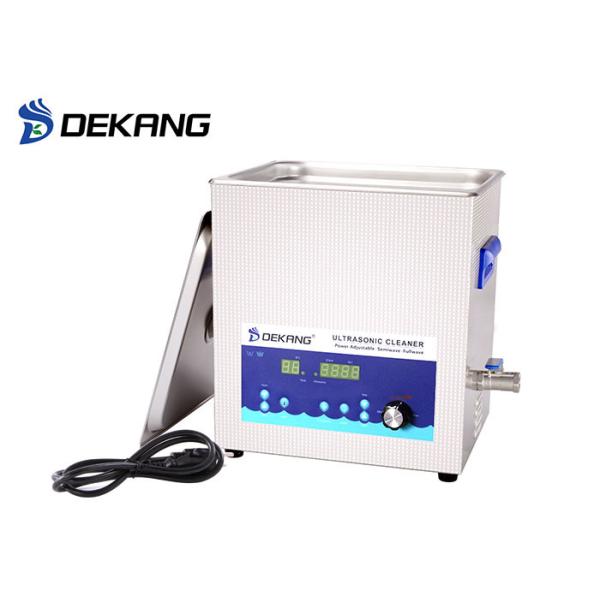Digital Control 14L Ultrasonic Cleaning Bath , Ultrasonic Jewelry Cleaner Power Adjustable