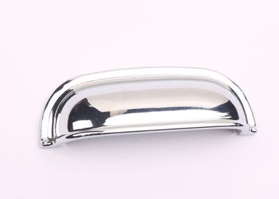 Aluminum cabinet handle high quality aluminium finger pull in CP color