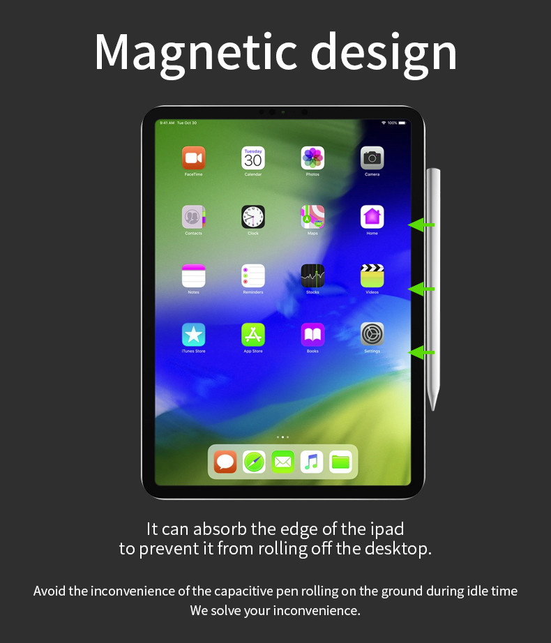 Планшет IPad Pro всеобщий писать ручку грифеля с пластиковой подсказкой