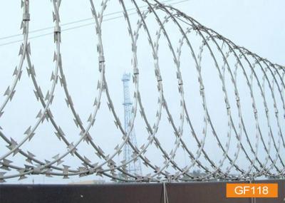 BTO-22 galvanizou o fio da lâmina bobina o arame farpado sanfona