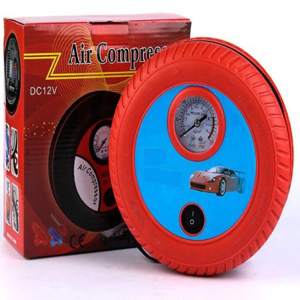 OEM компрессора воздуха 250psi Dc12v красный пластиковый со штепсельной вилкой сигареты более светлой