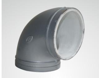 Recyclable Poly Lined Pipe Fittings / Poly Tube Fittings Shock Absorption