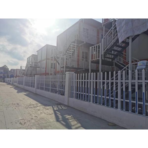 Триплексный 40-футовый контейнерный дом, модульный офисный контейнерный дом