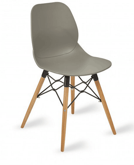 Modern leisure dessert shop dining chair business negotiation clear bar chair high stool coffee shop Nordic simple chair