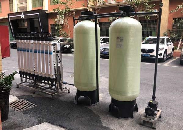 UF industriel de l'eau de traitement de système d'ultra-filtration mécanique 5000LPH de carbone