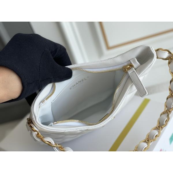 Chanel AS3562 Small Hobo Armpit Hippie Tote Bag Shoulder Bag 2022 Autumn Winter