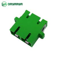 Flange uma parte que molda o obturador frente e verso ISO9001 de Innner do adaptador da fibra do SC