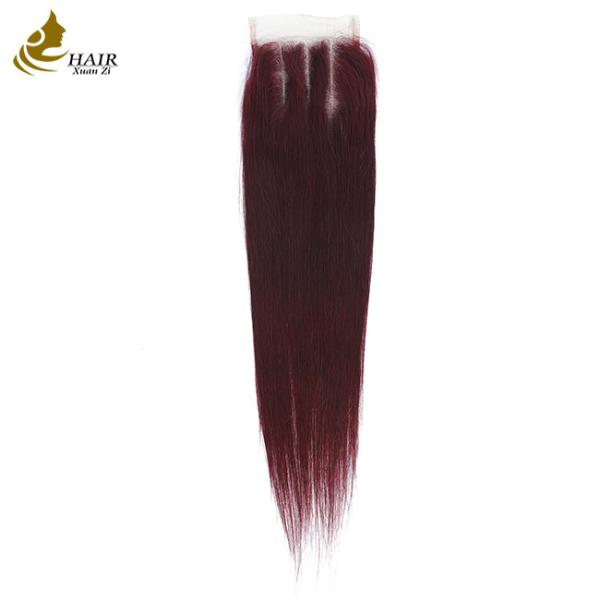 Fashion Three Part 4X4 Straight 10-18 Inches Transparent Lace Closure Human Hair Toupees Factory Wholesale Price In Stock