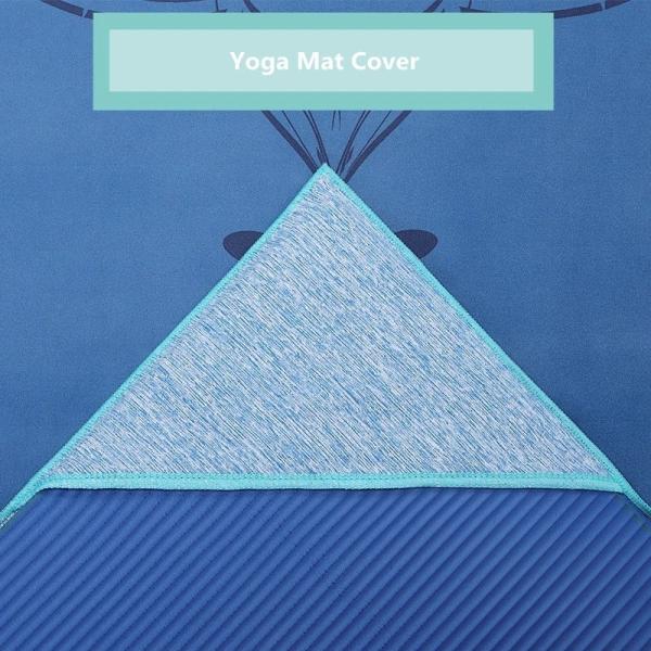 16 Patterns Printed Yoga Towel 185X63cm Microfiber Cover Yoga Mat Towel