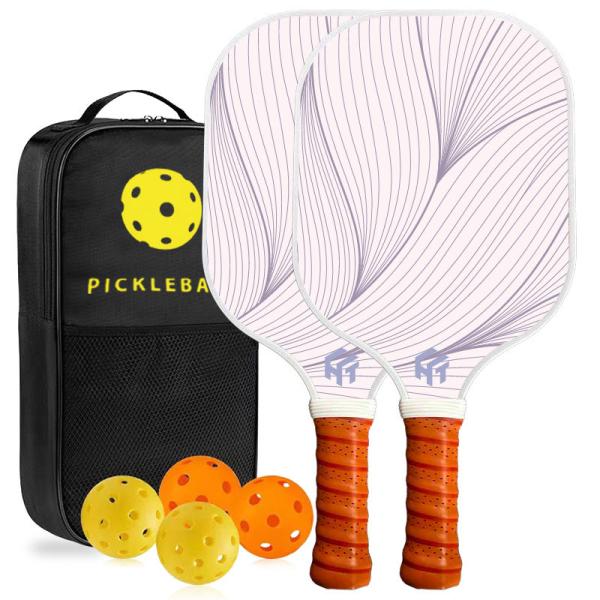 OEM ODM Raw Pickleball Paddle With Breathable Silicone Handle