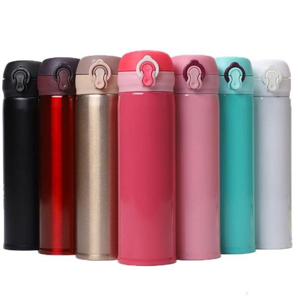 Os esportes exteriores 500ml da garrafa de SS304 SS201 Drinkware isolaram a garrafa de água