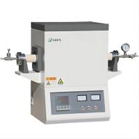 tratamiento térmico del control del PID del horno de tubo de la calcinación del vacío 1500C con el carburo de silicio Rod