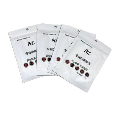 tecido de óculos de microfibra Lâmina anti-neve Lâmina de óculos de fabricante Lâmina de óculos de limpeza tecido com embalagem Lâmina de limpeza de óculos personalizada