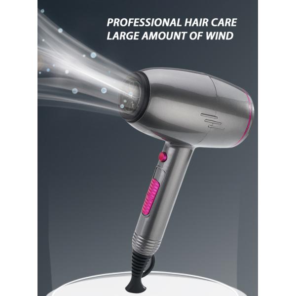 Travel Home Portable Hair Dryer Compact Ceramic Hair Blower Styling Tools ABS Material