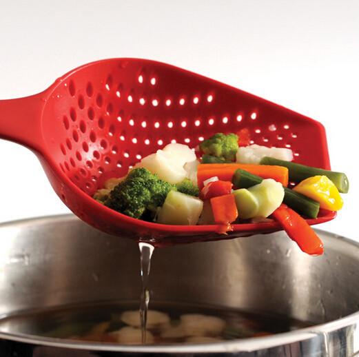 Food Grade Plastic Nylon Scoop For Kitchen Cooking ECO Friendly Custom Color
