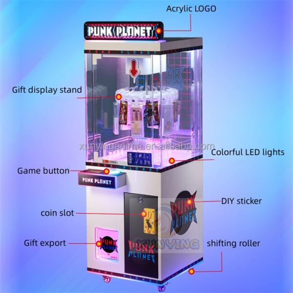 Máquina de venda de brinquedos de garra de 50 kg