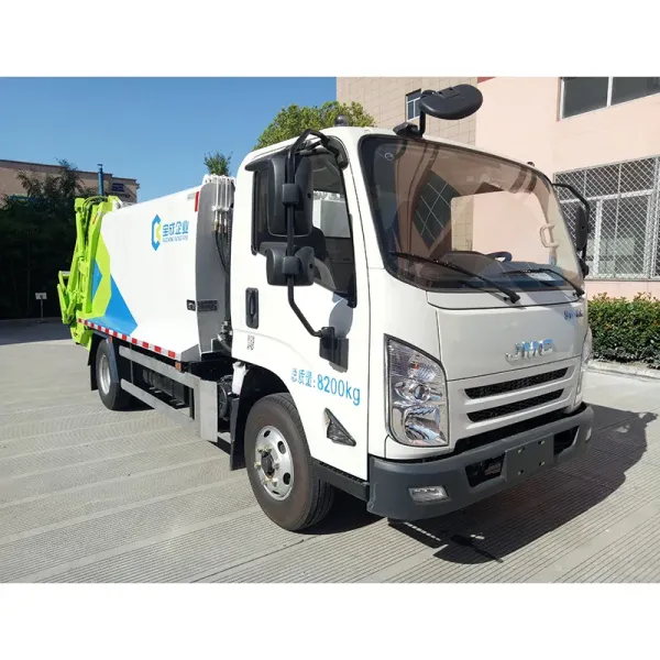 25T Capacity Electric Garbage Compactor Truck with Large Box Capacity and Rear Loader Function