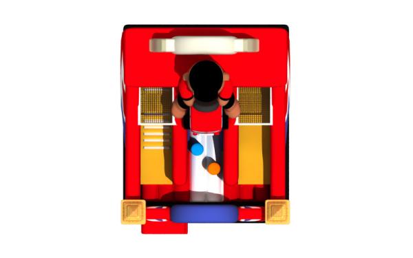 5x6.5x6m Commercial Inflatable Water Slides Cute Baby Bear British Style Dry Standard