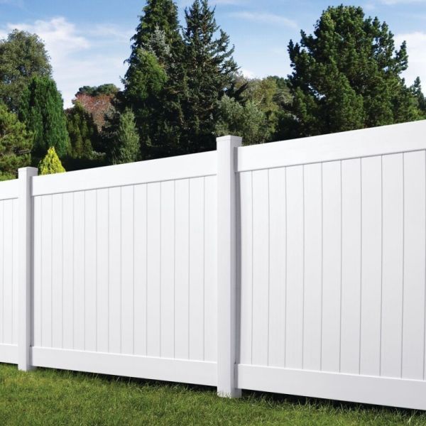 Security Protection PVC Privacy Fence 6ft × 8ft Corrosion Resistance