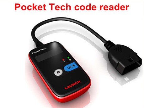 Launch Pocket Tech Code Reader OBDII Code Reader Scanner Portable Device