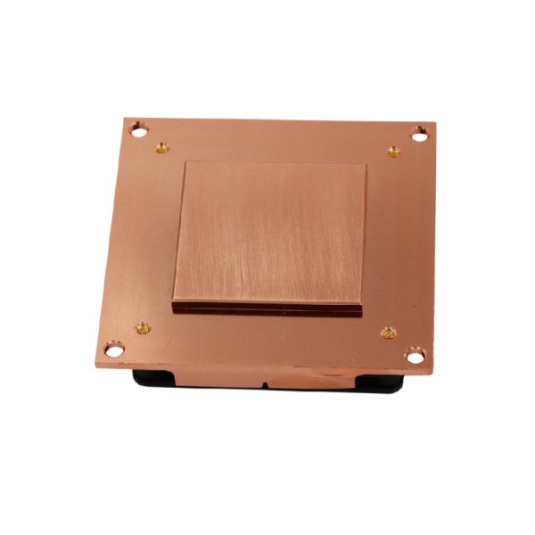 60mm PWM Fan All Copper CPU Heatsink Low Profile Cooler for Industrial Control Server Embedded System