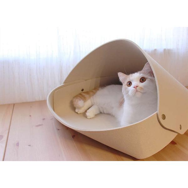 5mm Thickness 48*50*33cm Felt Cat Bed House