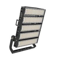 Lumières de stade LED en aluminium 1250W Led Sports Flood Lights pour le terrain de softball