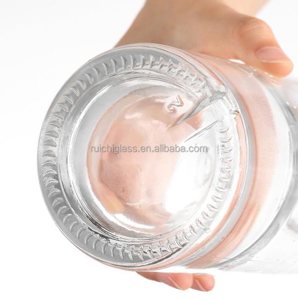 Garrafa de vidro de 500 ml e 750 ml com cortiça Última adição à sua coleção de bar