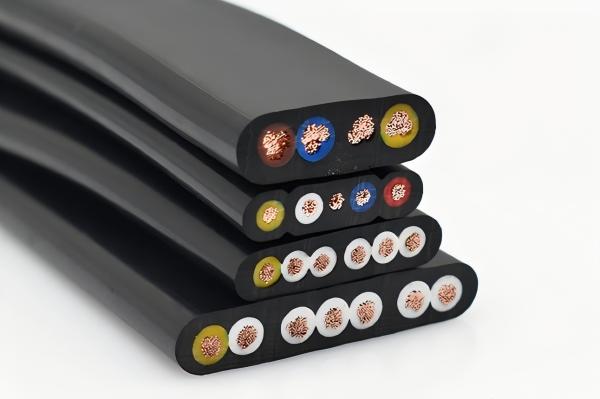 Rubber Flat Flexible Traveling Cable