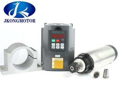 2.2Kw ER20 220V Inverter Water Cooled Spindle Motor For CNC Router cnc Engraving machines