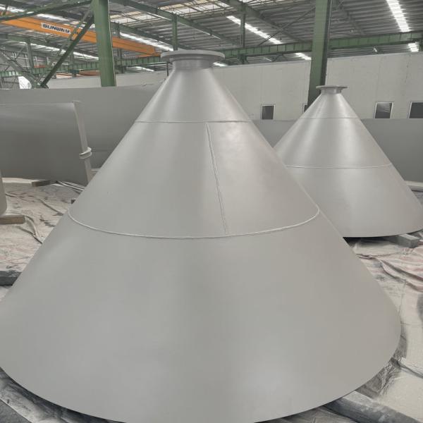 Conical Cylinder Processing Custom Boiler Steel Structure Fabrication CE AISC