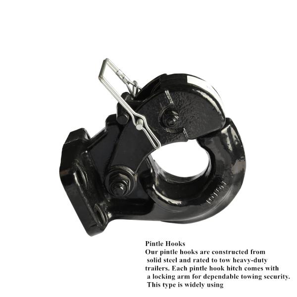 Trailer Hitch Pintle Hook 10T 15T Truck Trailer Spare Parts