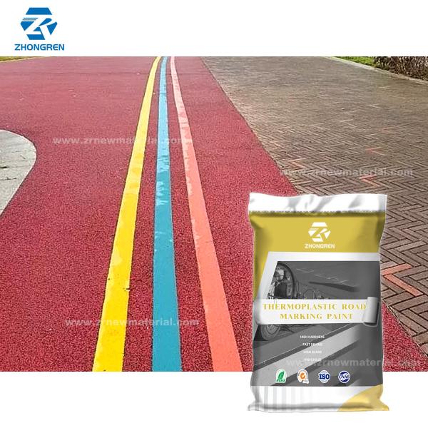 Self Drying Reflective Road Marking Paint For High Traffic Areas Long Lasting