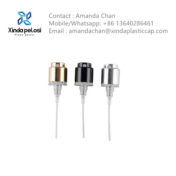Special Easy Crimp Plastic Pump Spray For Cosmetic Packaging With Long Lifespan