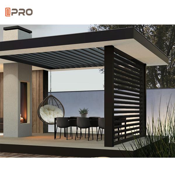 Framed Aluminum Modern Garden Customized Arches Arbours Pergola Waterproof