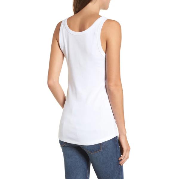 Fashion Casual Summer Women's Cotton Fitness Racer Back Workout Tank Tops for gym