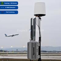 Detección de drones de seguridad del aeropuerto 3/5/8/10KM Detector de drones FPV para vigilancia de amplio rango de frecuencia