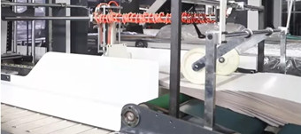 картон автоматической машины ламинатора каннелюры 600g/M2 высокоскоростной рифленый
