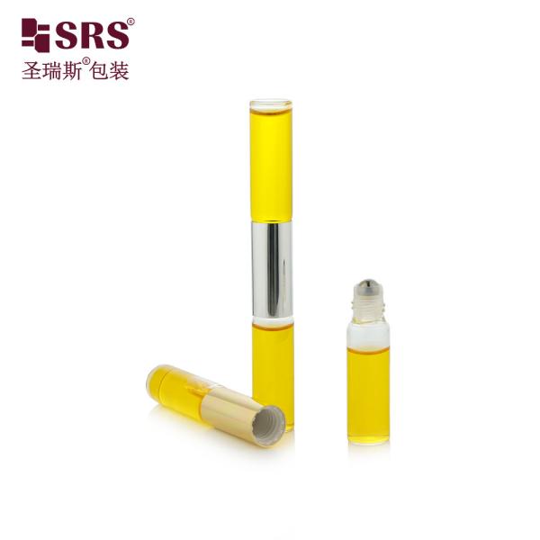 Upgrade Your Essential Oil Routine with Round Perfume Glass Roll On Bottle No Leakage