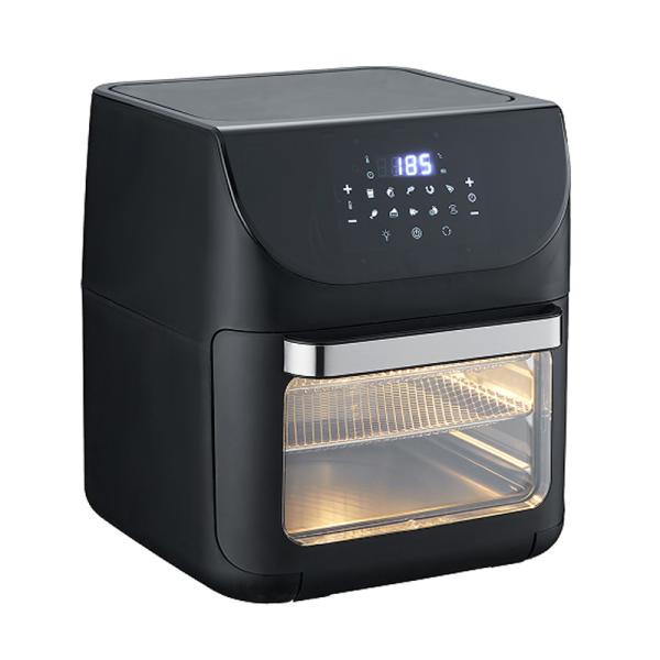Libre de aceite 8L 1800W de acero inoxidable digital para uso doméstico pantalla táctil freidora de aire con vapor inteligente