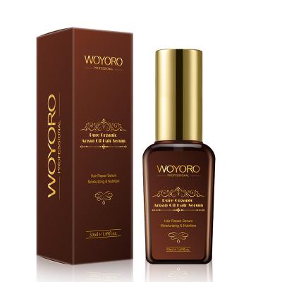 O argão de nutrição de Antioxidantive lubrifica o óleo essencial equilibrado tratamento 50ml da rebrota do cabelo