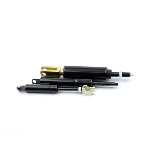 Black Small Gas Spring Struts Lift Assist Customized Stroke 14mm 28mm Diameters For Medical Equipment